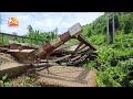 দীর্ঘদিন সংস্কার না করায় মৃত্যুফাঁদে তৈরী হয়েছে বান্দরবানের বেইলি সেতু। banderban newsii latest news