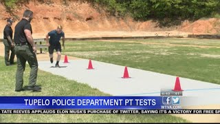 Tupelo Police Dept. hosts open athletic tryouts