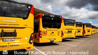 Bussar i Kalmar VS Bussar i Halmstad