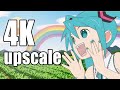 Hatsune Miku - Po Pi Po [4K UPSCALE]