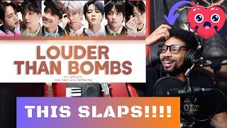 PRODUCER REACTS | BTS- LOUDER THAN BOMBS (FIRST TIME REACTION)