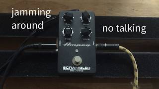 Ampeg Scrambler Overdrive Pedal with Bass