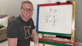 2x2 standard algorithm for multiplication