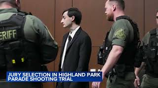 At least 7 jurors picked on 1st day of Highland Park shooting trial