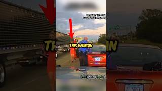 Woman Flees from Cops And Crashes 😱