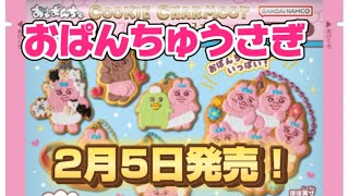 【おぱんちゅうさぎ】まるで本物のクッキー！クッキーチャームコットが2月5日発売❣️