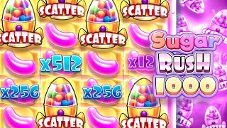 SWEETNESS IS NOT A JOY IN THE SLOT SUGAR RUSH 1000 #slot #casino #lasvegas #maxwin