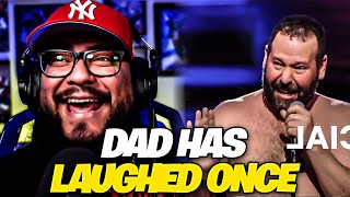 First Time Watching Bert Kreischer Has Only Made His Dad Laugh Once Reaction