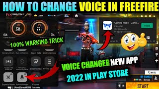how to change voice in free fire|| Game moods app || voice change oppo || voice change realme 🔥