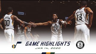 Highlights: Jazz 118 | Nets 107