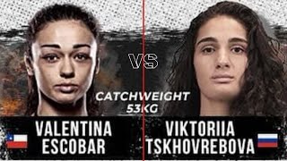 UAE WARRIORS 46 - 🇨🇱 VALENTINA ESCOBAR VS 🇷🇺 VIKTORIIA TSKHOVREBOVA