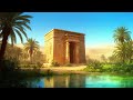 Desert Oasis Temple Shifting Sands and Lyre Music for Reading We Hunt the Flame