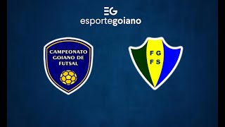 Finais da base - Campeonato Goiano de futsal - Últimos cinco jogos - Dia 08/12/2024