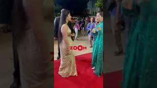 Sharvari Wagh & Sai Pallavi greet each other at 67th Parle Filmfare Awards South 2022 #shorts