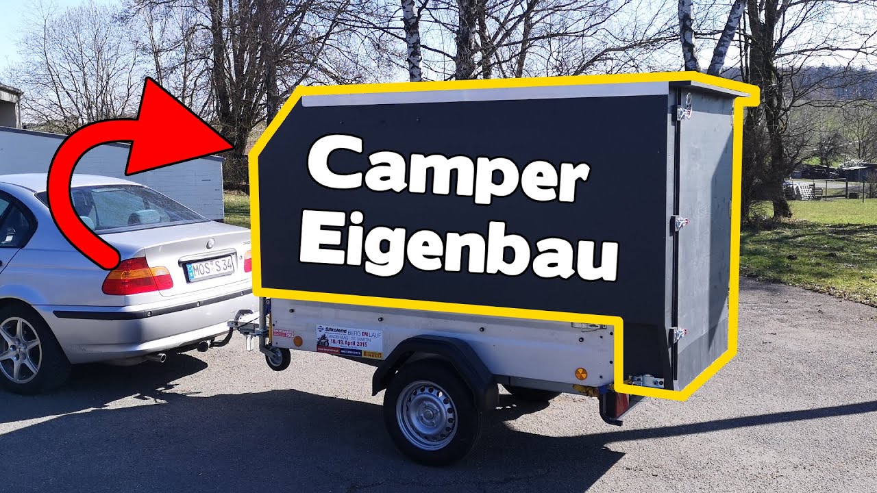 Diy Anhänger Camper Umbau Teil 3 Youtube