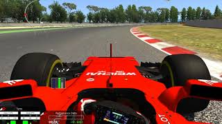 Assetto Corsa Hotlap at Barcelona Ferrari SF70H