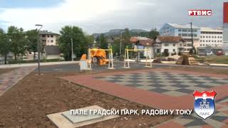 IZGRADNJA PARKA U PALAMA, prilog RTVIS, 07.08.2021.