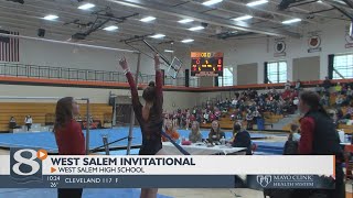 Holmen edges out West Salem to in gymnastics invite