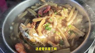 青岛泊里大集有300年历史尝尝海鲜烩饼体会人间烟火气#vlog日常