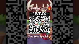 Hay Day Free New Year Gift! 🎁 Scan the QR Code #qrcode #hayday #shorts