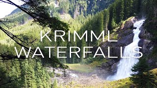 Krimml Waterfalls in Salzburg [The Highest in Austria] (380 m/1247 feet) - Relaxing Walk - ASMR - 4K