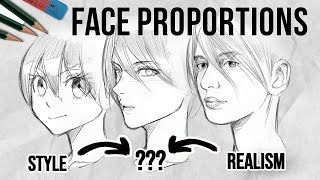 EVOLVE your Art by learning to draw face proportions | Tutorial | DrawlikeaSir