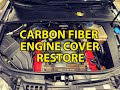 B7 RS4 - Carbon Fiber Engine Cover Restore - PART 1