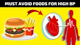 10 Foods to Avoid with High Blood Pressure | How to Lower Blood Pressure Naturally | Bright Sense