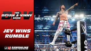 Jey Uso is going to WrestleMania | WWE Royal Rumble | Bryan \u0026 Vinny Show