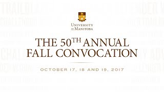 2017 UM Fall Convocation - Tuesday, October 17 - 3:30 pm