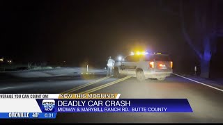 Early-morning crash in Butte County leaves 1 dead