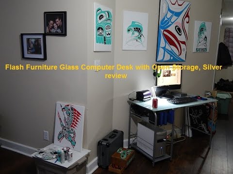John Lewis Tempered Glass Desk Tempered Glass Corner Computer Desk