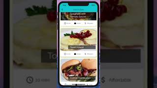 Meal Flutter App