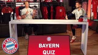 The big FC Bayern quiz with Manuel Neuer and Sven Ulreich