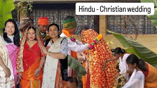 Ada Pranab aa khouna labwbai Bajiw Khou | Hindu+Christian ni haba #bodowedding #bodovideo #bodovlog