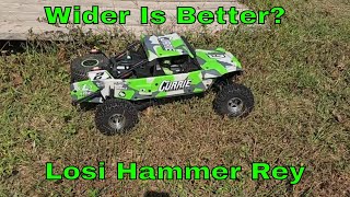 Losi Hammer Rey / Wider Is Better