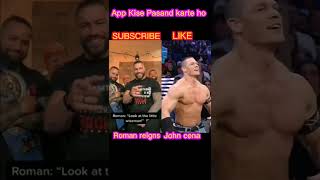 Roman reigns vs John cena ||#short #viral #trending #viralshort #wwe #wrestler