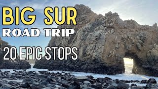 San Francisco to Big Sur Road Trip: 20 EPIC Stops!