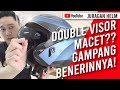 Tutorial : Memperbaiki Double Visor Macet | Juragan Helm