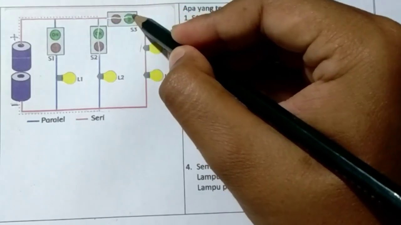 Soal Rangkaian Listrik Kelas 6 SD - YouTube