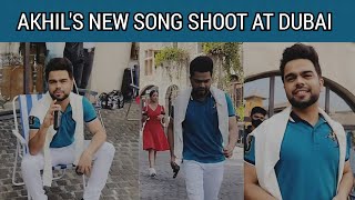 Shopping Karwade | Akhil's New Song Shoot with Sukh Sanghera at Dubai