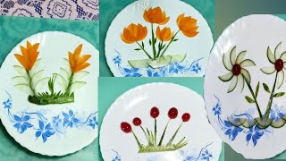 fruit decoration and beauty art  tree and flower's ! vegetable flower arts ! Indian art