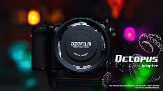 DZOFILM Octopus Adapter (PL to L mount) + DZOFILM Pictor Zooms on Full Frame Panasonic S5