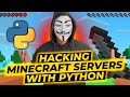 Minecraft hacking with PYTHON and Log4j // Netcat reverse shell exploiting CVE
