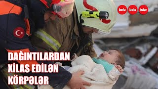 Türkiyədəki zəlzələdə xilas edilən körpələr #deprem #turkiye #turkey