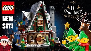 LEGO Elf Club House (10275) Winter Village 2020 Set Reveal