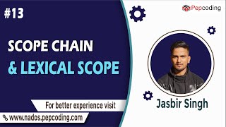 JavaScript Interview Question| Lexical scope and scope chain | JavaScript Interview series in Hindi