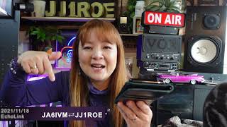 😊🎸ギタリストHarukaの交信動画【第77回】JA6IVM-JJ1ROE (2021/11/18)🍀