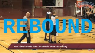 Teach Rebounding Skills with Chris Mack's 1-on-1 Drill!