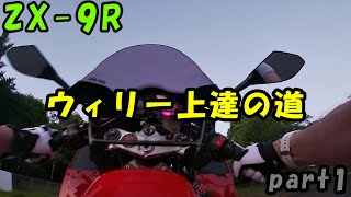 【ZX-9R】ウィリー上達の道part1